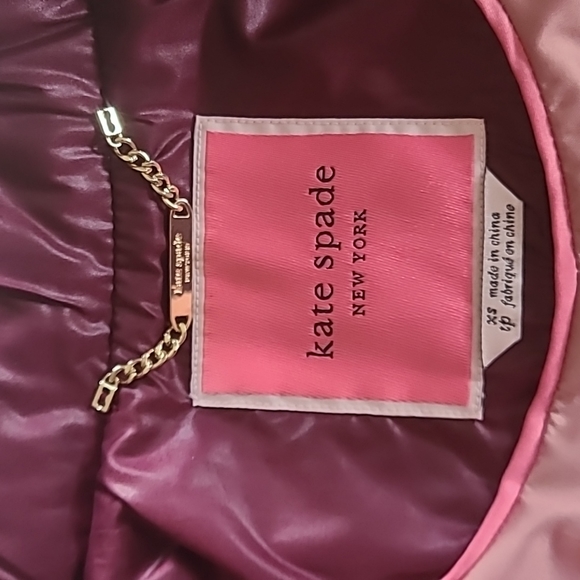 Kate Spade Plum Quilted Jacket - Picture 3 of 11